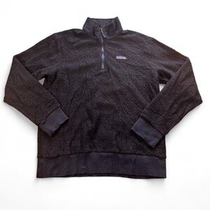 Patagonia Mens Wool Blend Dark Navy Fleece Jacket Size Medium